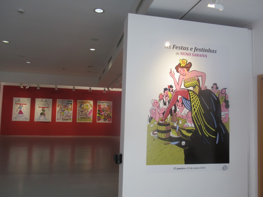 Barreiro - Exposição de Ilustrações de Nuno Saraiva «As Festas e Festinhas»