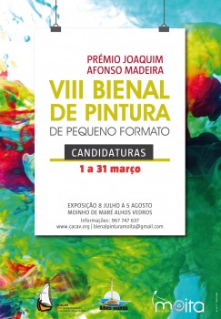 Moita - Bienal de Pintura de Pequeno Formato - Prémio Joaquim Afonso Madeira Abertura de candidaturas
