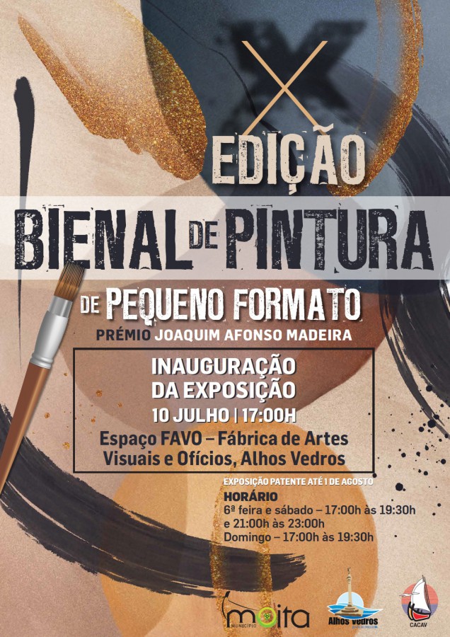 Exposição X Bienal de Pintura de Pequeno Formato Esta edição contou com 363 candidaturas . Iniciativa é um incentivo à criação artística