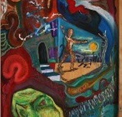 Exposição de Pintura no Barreiro «Lixutópico» de André Neves