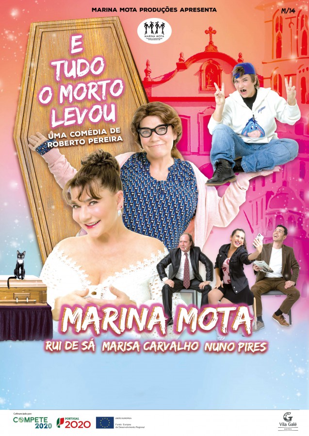 MOITA - No Fórum Cultural José Manuel Figueiredo na Baixa da Banheira Tarde de teatro com a peça «E Tudo o Morto Levou» pela atriz Marina Mota.