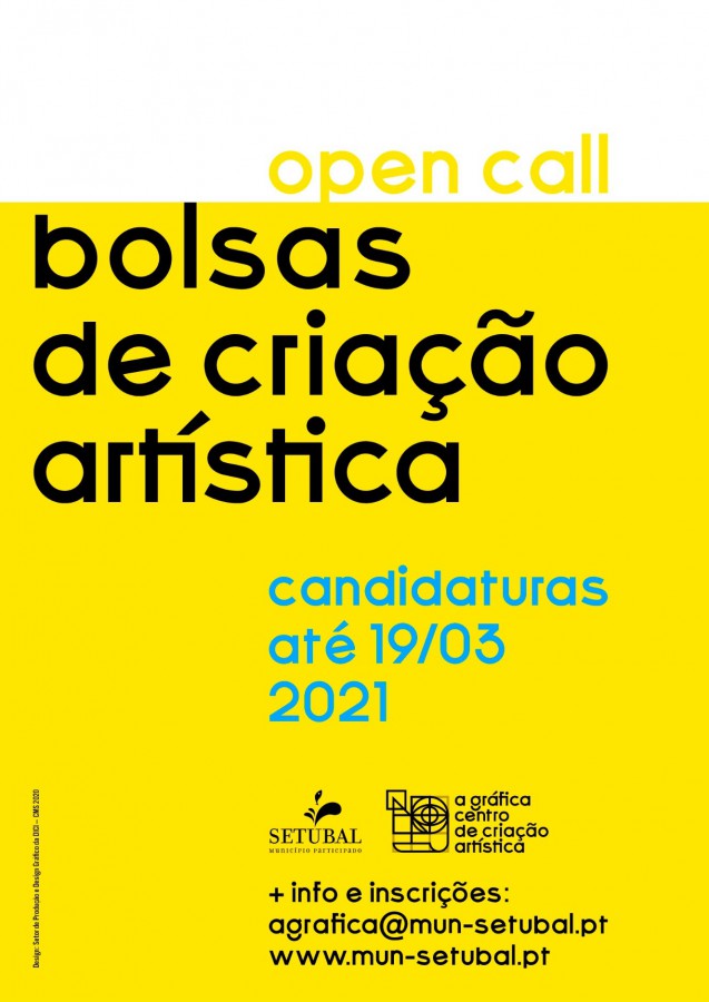 Bolsas de Criação Artística Setúbal marca como «Cidade de Criação Artística»
