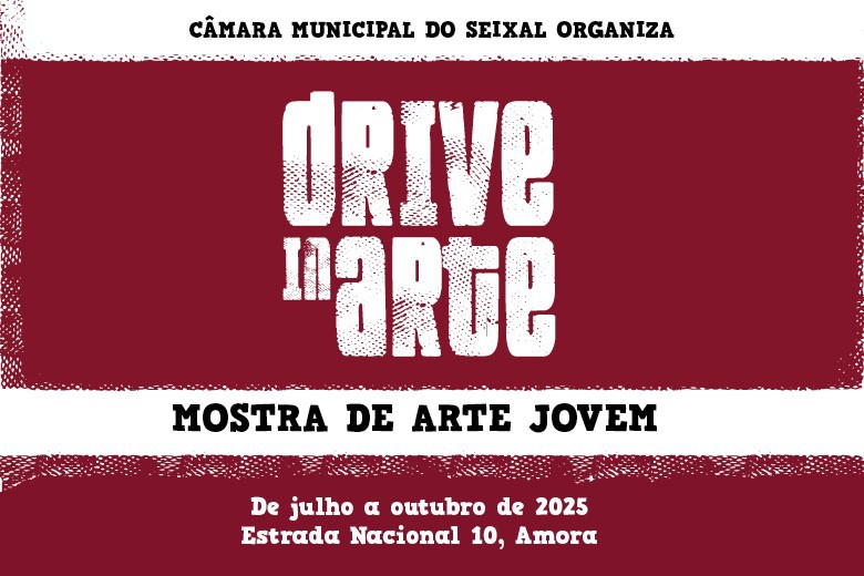 Drive In Arte – Mostra de Arte Jovem no Seixal 28 artistas expõem trabalhos ao longo da EN10 nas Paivas em Amora . até final de outubro