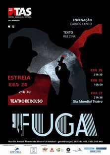 Teatro Animação de Setúbal estreia nova produção «FUGA» de Rui Zink com encenação de Carlos Curto