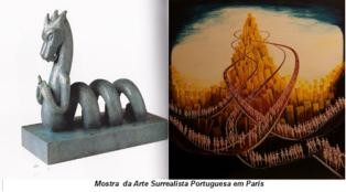Arte Surrealista Portuguesa em Paris e Los Angeles Santiago Ribeiro expõe em Paris(França) e Los Angeles (Califórnia, EUA)