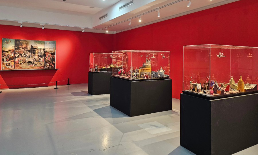 BARREIRO – Auditório Municipal Augusto Cabrita Exposição “Do Plano ao Espaço- Uma leitura das “Tentações de Santo Antão”. de Pedro Miranda da Silva