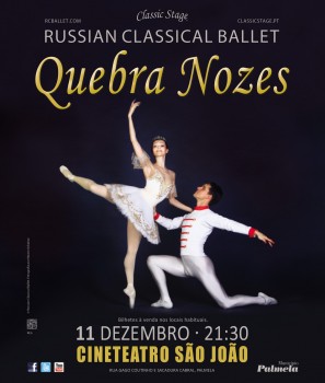Russian Classical Ballet regressa ao Cineteatro S. João em Palmela Com bailado «Quebra Nozes»