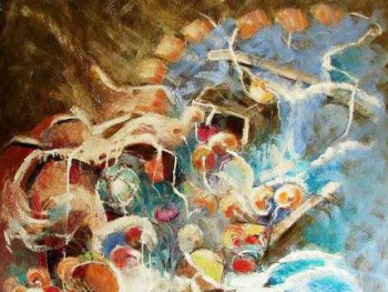 Setúbal - Profissão de pescador evocada em «Enleios e Amarras» Mostra de pintura de Gamy Fernandes
