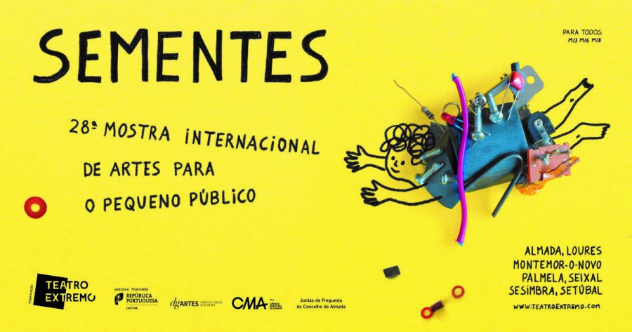 Festival Sementes – Mostra Internacional de Artes para o Pequeno Público Arranca hoje no Teatro-Estúdio António Assunção em Almada