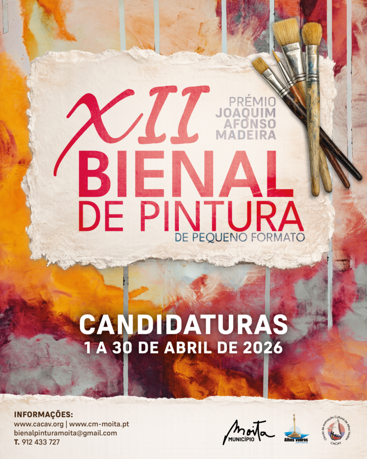 Moita - XII Bienal de Pintura de Pequeno Formato. Aberta a todos os artistas residentes em Portugal