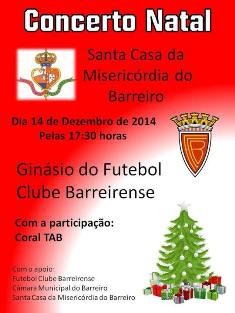 Barreiro - No Ginásio do Futebol Clube Barreirense Concerto de Natal da Santa Casa da Misericórdia do Barreiro