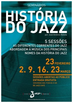Seminários no Barreiro Uma abordagem à «História do Jazz»