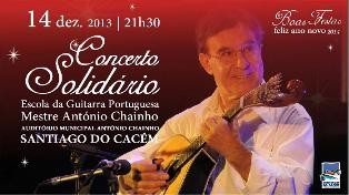 Concerto Solidário em Santiago do Cacém Escola da Guitarra Portuguesa Mestre António Chainho