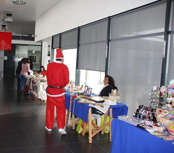 Mercado de Vendas Novas recebe feira de artesanato e a presença do Pai Natal