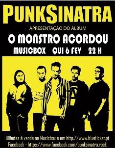 Na sala lisboeta Musicbox Punksinatra apresentam o seu disco de estreia