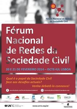 Sociedade Civil Portuguesa Reúne-se para discutir o seu papel face aos desafios actuais