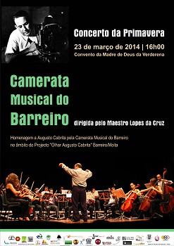 Convento da Madre de Deus da Verderena - Barreiro Concerto da Primavera com Camerata Musical do Barreiro