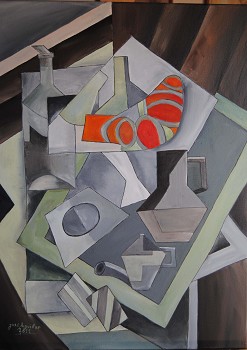 Exposição de Pintura de José Luís Aguilar «Divergências» na Casa do Alentejo