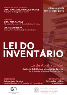 Delegação de Advogados do Barreiro Promove formação sobre a Lei do Inventário