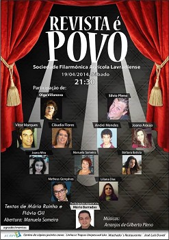 Na SFAL - Barreiro Teatro «Revista é Povo»