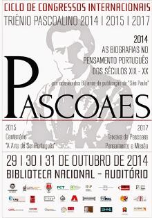 Dia do Autor Português APRESENTAÇÃO TRIÉNIO PASCOALINO |