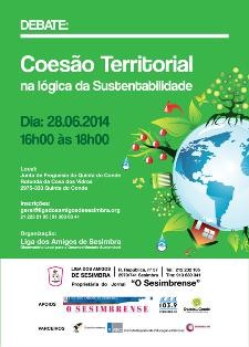 DEBATE EM SESIMBRA Coesão Territorial na lógica da Sustentabilidade