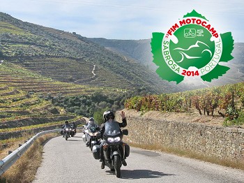 FIM Motocamp no Alto Douro para revelar tesouros do Património da Humanidade a motociclistas de todo o Mundo . Sucesso lusitano sobre rodas internacionais