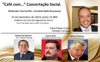 No Seixal «Café com...» Em debate a «Concertação Social»