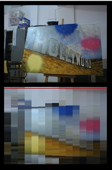 Performance experimental de sinestesia audiovisual no Barreiro «DE COR&SOM»