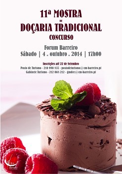 Barreiro - Mostra de Doçaria Tradicional Cinco chefes avaliam as 45 iguarias inscritas a concurso