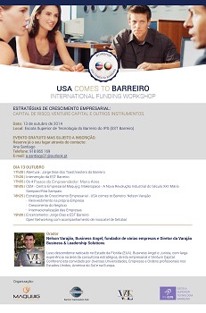 «USA Comes to Barreiro» Sobre Estratégias de Crescimento Empresarial: Capital de Risco, Venture Capital