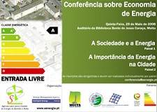 Na Biblioteca da Moita - Dia Mundial da Energia Conferência para debater a “Economia de Energia”