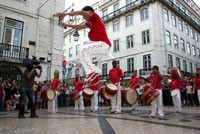 Tocá a Rufar em Setúbal Tocá Rufar atrai milhares milhares de crianças, adolescentes e adultos