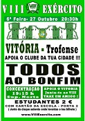 Vitória de Setúbal - Trofense VIII Exército apela ao jovens para que apoiem clube da cidade