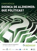 Na Fundação Calouste Gulbenkian, em Lisboa Conferência discute Plano Nacional para a Doença de Alzheimer