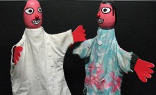 No Museu da Marioneta -MANHÃS CRIATIVAS ESPECIAL AVÓS E NETOS - D. Roberto e Companhia
