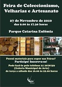 DIA 27 DE NOVEMBRO NO BARREIRO FEIRA DE COLECCIONISMO, VELHARIAS E ARTESANATO