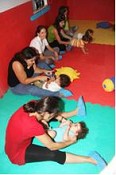 Yoga para bebés na Bebeteca Municipal do Seixal