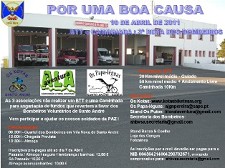 Rota dos Bombeiros - Passeio de solidariedade em Santiago do Cacém