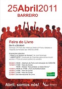 Exposição no Barreiro «Nobel e os Direitos do Homem» de José Saramago na Feira do Livro