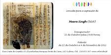 A artista Meera Singh expõe seus trabalhos na Colorida Galeria de Arte