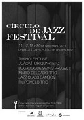Mário Delgado, Cipriano Mesquita e Filipe Melo em festival jazz em Setúbal