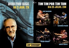 ANTÓNIO PINHO VARGAS E TIM TIM POR TIM TUM NA LER DEVAGAR