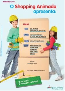 Atividades de Shopping Animado no Seixal Prometem divertir todas as crianças nos fins de semana de maio no RioSul Shopping