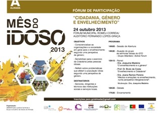Fórum de Participação em Almada «Cidade, Género e Envelhecimento» em debate