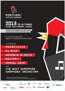 Portugal Festival Awards - Melhores Festivais de Música em Portugal OUT.FEST - Festival Internacional de Música Exploratória do Barreiro . Super Bock Super Rock (Sesimbra)