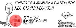 Barreiro - Cicloficina do Primeiro Domingo Promovida pelo movimento iBikeBarreiro