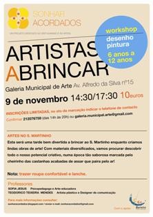 Na Galeria Municipal de Arte no Barreiro Ateliê dedicado ao S. Martinho