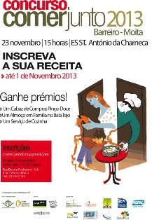 Concurso Comer Junto Barreiro Moita 2013 10 Famílias competem num concurso Inter-geracional pela melhor receita