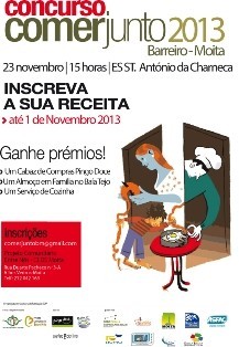 Concurso Comer Junto Barreiro Moita 2013 10 Famílias competem num concurso Inter-geracional pela melhor receita